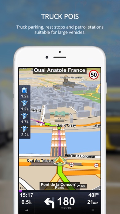Sygic Truck GPS Navigationのおすすめ画像3
