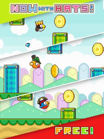 Screenshots of Flappy Wings - FREE for iPad