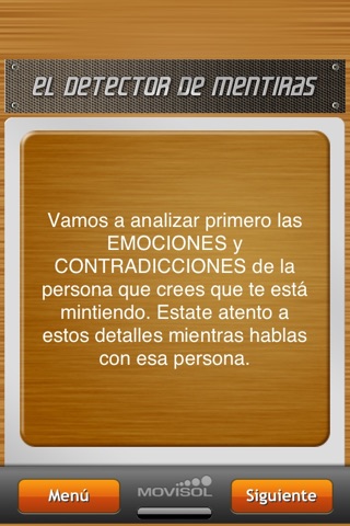 Captura de pantalla del iPhone 3