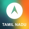 Tamil Nadu, India Offline GPS : Car Navigation tamil nadu temples 