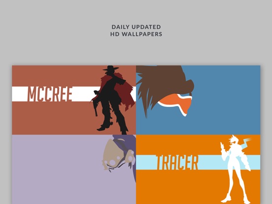 Screenshots of Wallpapers - Overwatch Edition + Filters for iPad