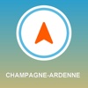 Champagne-Ardenne, France GPS - Offline Car Navigation champagne ardenne history 