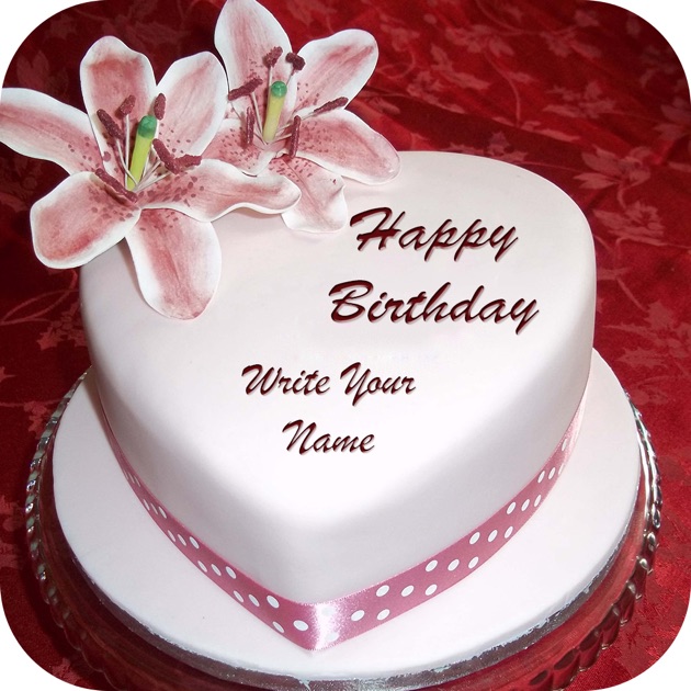 Name On Birthday Cake on the App Store