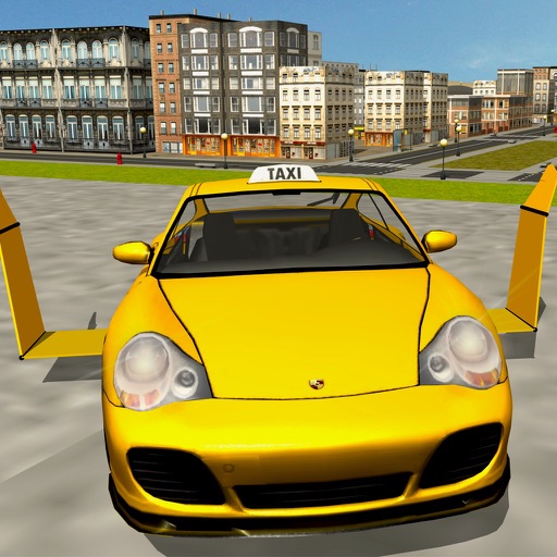 flying taxi car driver 3d simulator