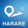 Harare, Zimbabwe Offline GPS Navigation & Maps harare 