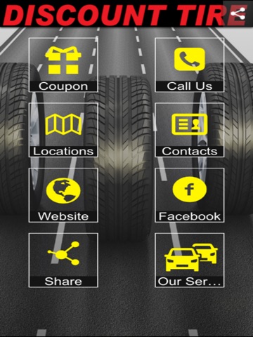 Screenshot of Discounts Tires