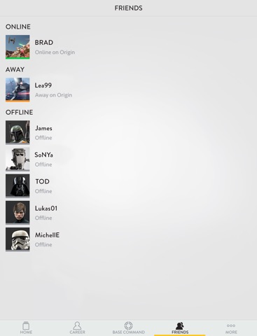 Screenshots of Star Wars™ Battlefront™ Companion for iPad