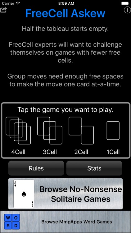 ⋆FreeCell on the App Store