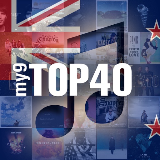 my9 Top 40 : NZ music charts iOS App