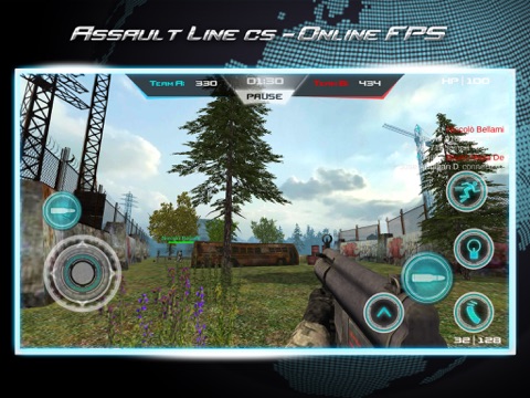 Assault Line CS - Online FPS на iPad