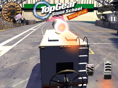 Screenshots of Top Gear: Stunt School Revolution for iPad