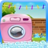 Home Service Laundry Girl Games Wash Dresses Game flower girl dresses 