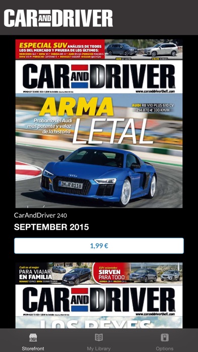 CAR AND DRIVER Revista screenshot1
