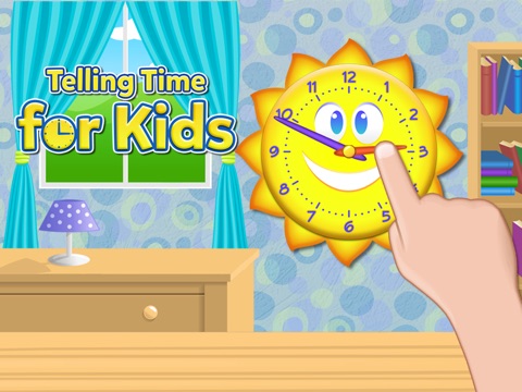 楽しい時間ゲームを伝える - インタラクティブアナログ時計と時計の読み方を学ぶのおすすめ画像1