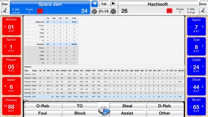 Basketball Stat Tracker screenshot1