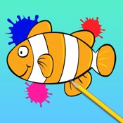Anak Warna Book Gambar Kartun Ikan Hd App Store Koleksi
