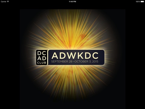 Screenshot of DC Ad Club Ad Week