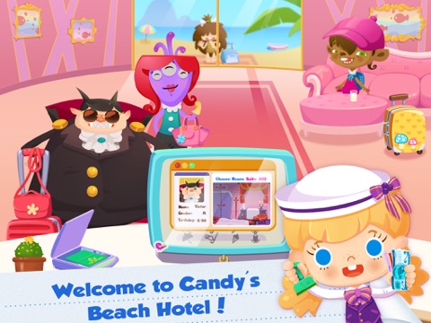 Candy's Vacation - Beach Hotel на iPad