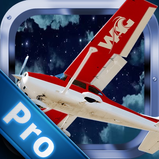 Airplane In a Sky Of Super Stars PRO -Flying Night iOS App