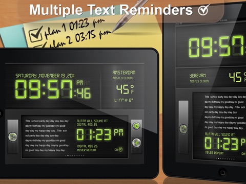 Скриншот из Cool Alarm Clock & Day Reminder
