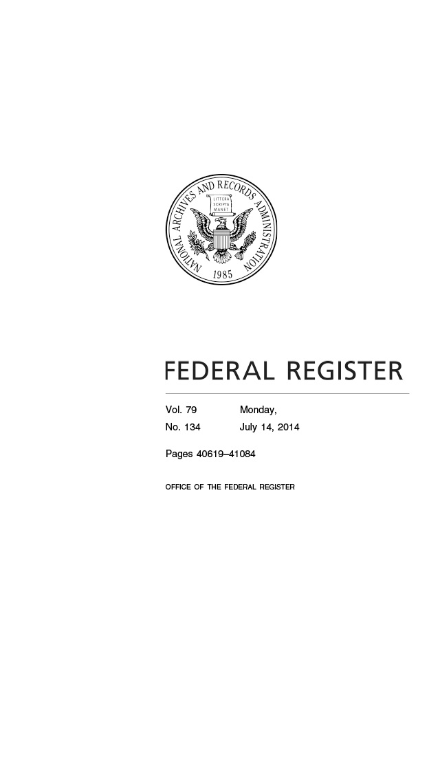 Federal Register Mag screenshot1