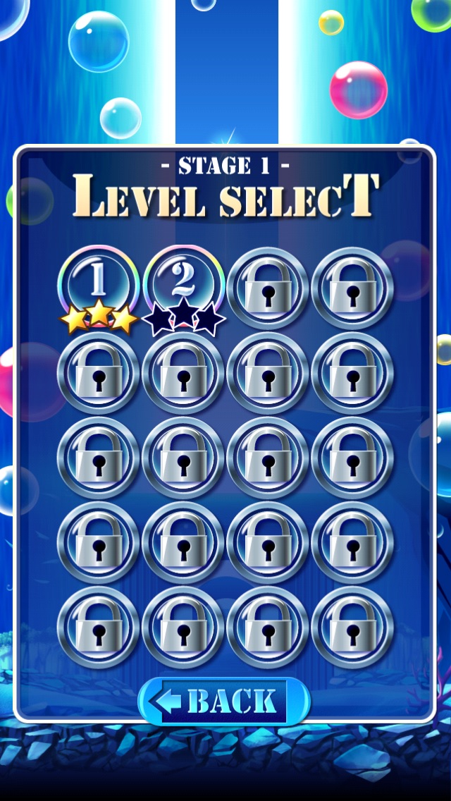 Aqua Bubble Linesのスクリーンショット2 Aqua Bubble Linesのスクリーンショット2