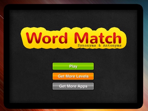 Word Match Synonyms & Antonyms:在 App St