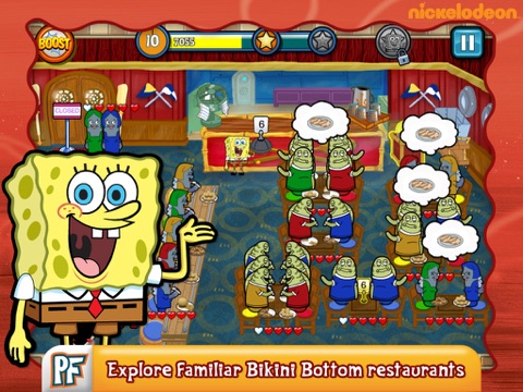 Скачать SpongeBob Diner Dash