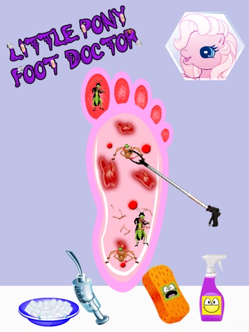 Скачать Pet Пони ног врач (доктор) - детские игры