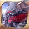 LKW-Fahrer bergauf: Offroad