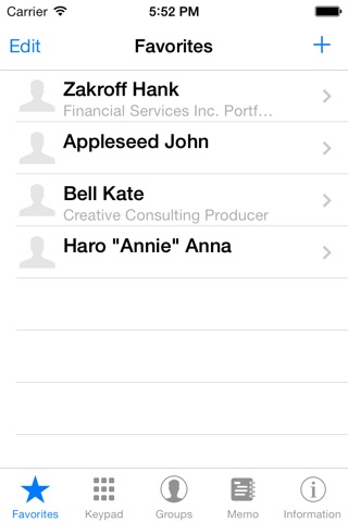 Contacts Group Manager - HachiContact screenshot