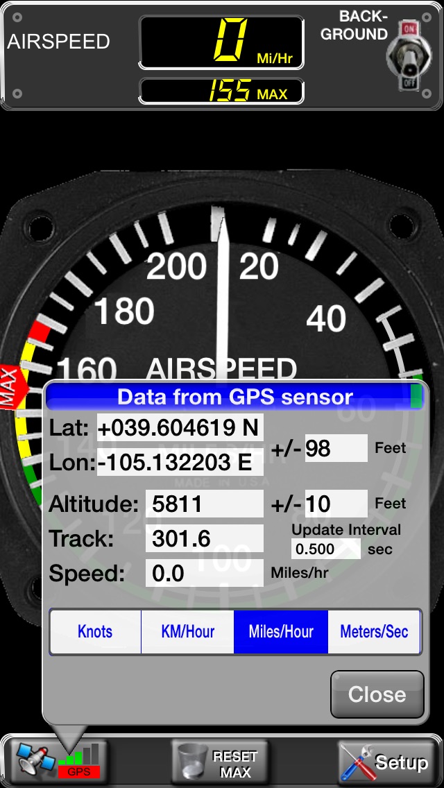 Aircraft Airspeed screenshot1