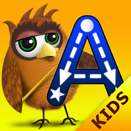 キッズアカデミー·アルファベットトレース。 （英語）。子供3歳から10歳のゲームのために英語を学ぶ。赤ちゃん、幼稚園児と幼稚園の子供たちに適しています