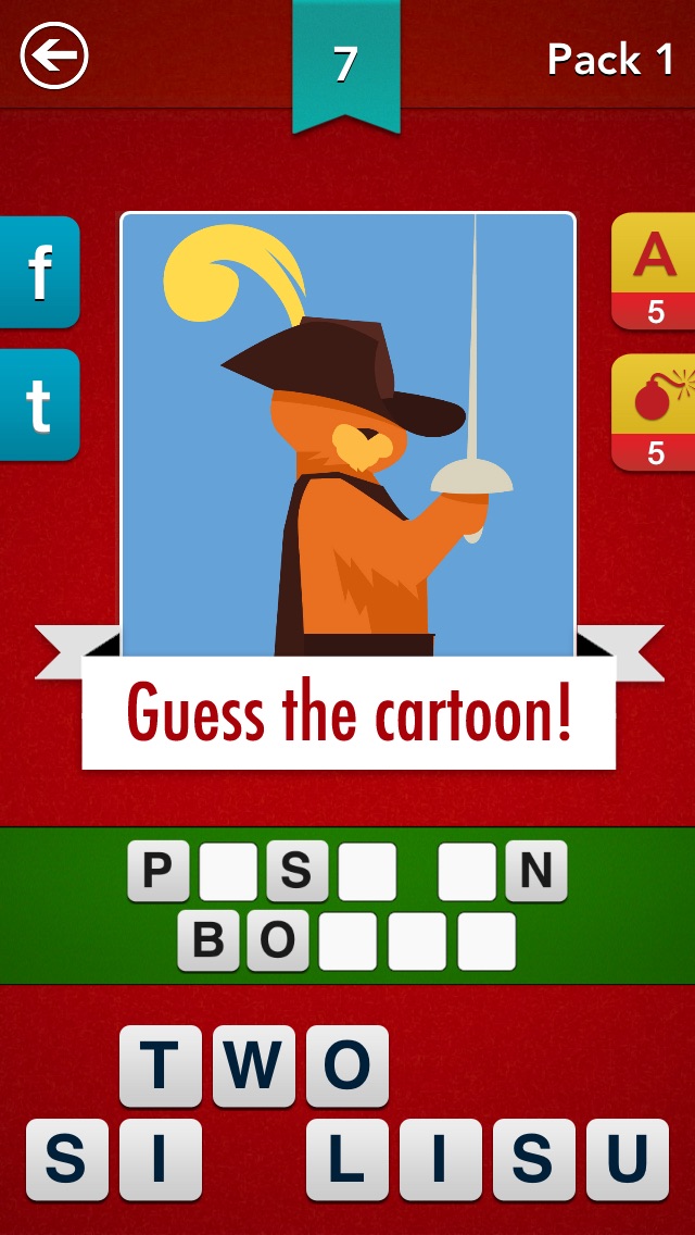 Screenshots of Cartoon Quiz ~ Guess the Cartoons! for iPhone