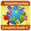 Complete Grade 4 (Math, English and Science) - A simpleNeasyApp by WAGmob