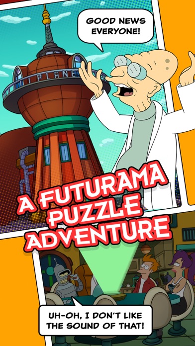 Screenshots of Futurama: Game of Drones for iPhone