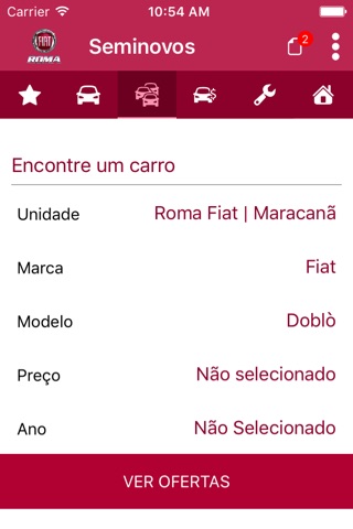 Screenshot of Roma Fiat