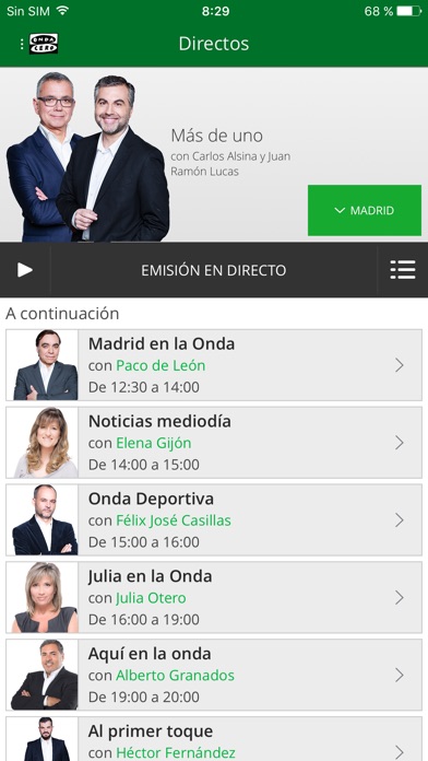 Captura de pantalla del iPhone 1