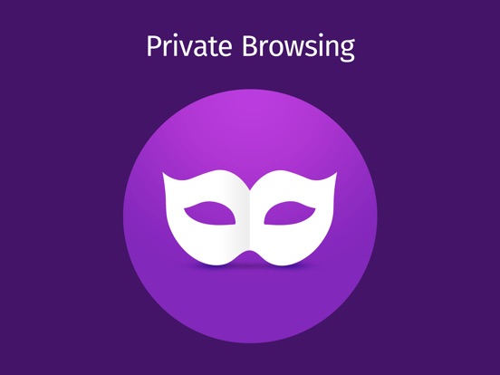 Screenshots of Firefox web browser for iPad