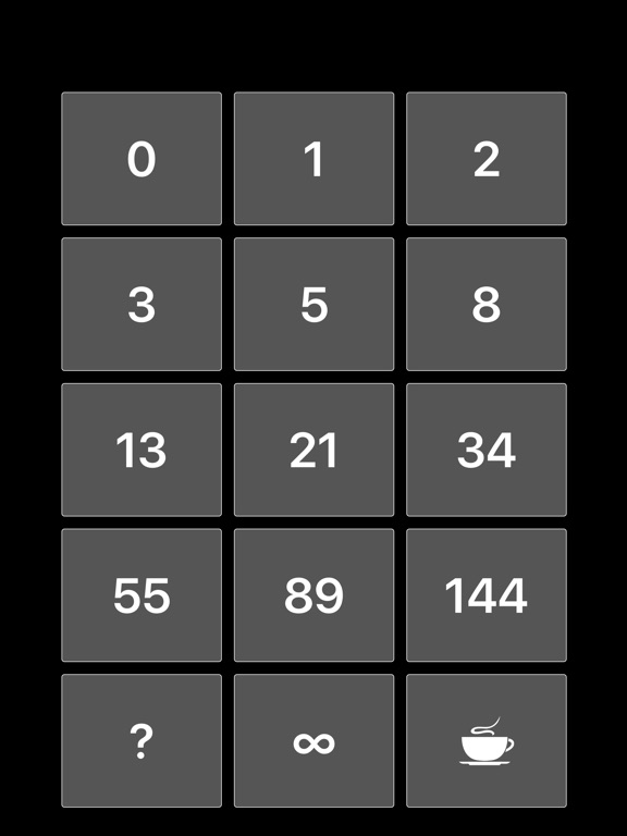 Agile poker card app