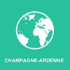 Champagne-Ardenne, France Offline Map : For Travel facts about champagne ardenne 