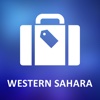 Western Sahara Detailed Offline Map western china map 