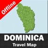 DOMINICA (Caribbean Island) – GPS Travel Map Offline Navigator map of caribbean 