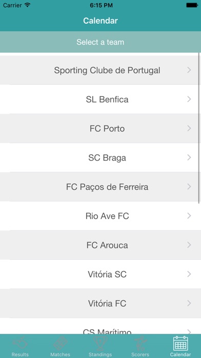 InfoLeague - Information for Portuguese First Division - Matches, Results, Standings and moreのおすすめ画像4