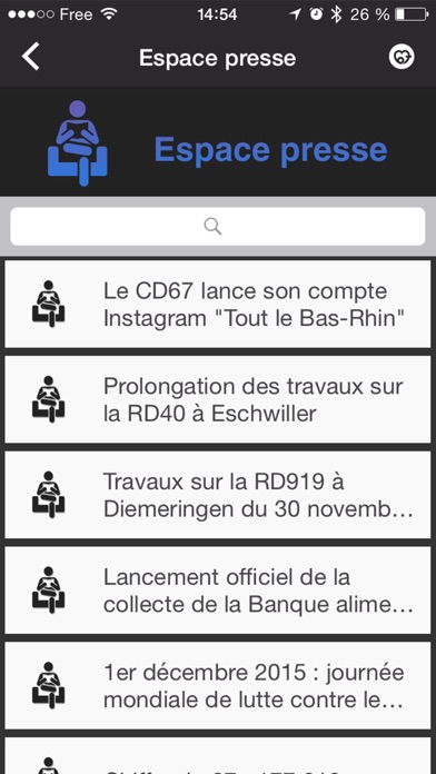 Capture d’écran iPhone 4