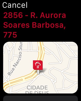 Captura de pantalla del iPhone 1
