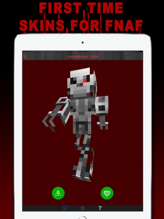 Screenshots of Free Skins for Minecraft PE (Pocket Edition)- Newest Skin for FNAF for iPad