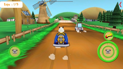 my first racing game ... screenshot1