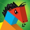 Tangram Puzzle für Kinder: Tiere vom Bauernhof