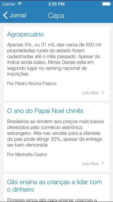 Captura de tela do iPhone 4